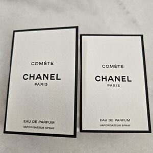 2 Chanel COMETE Eau De Parfum Vial Spray For Women 0.05 Oz New